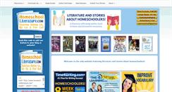 Desktop Screenshot of homeschoolliterature.com
